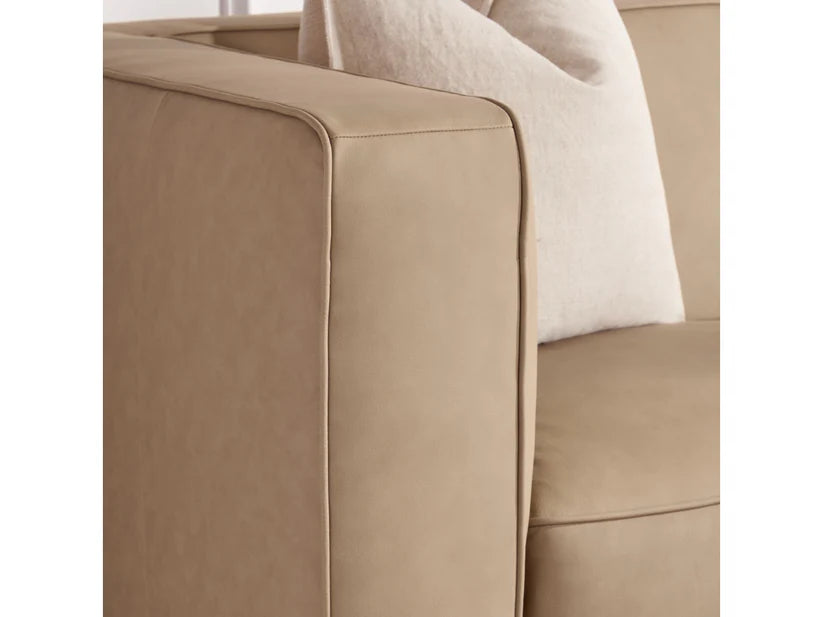 JoJo Fletcher Matteo Nubuck Leather Sofa