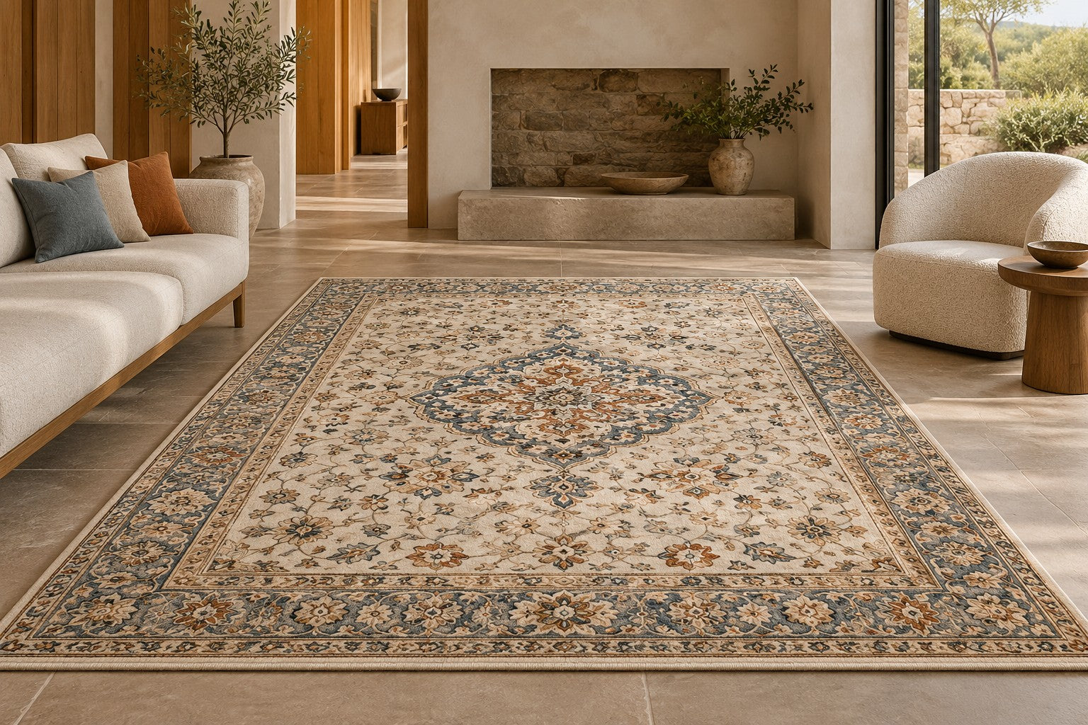 Patterned Rug