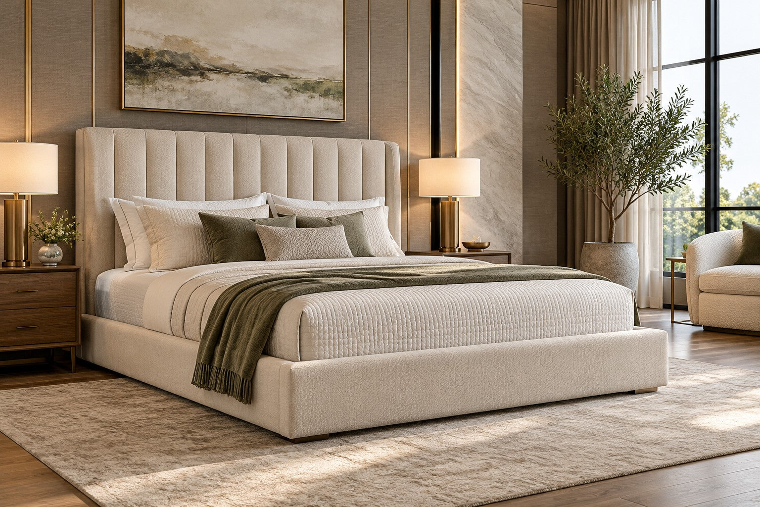 Upholstered Bed