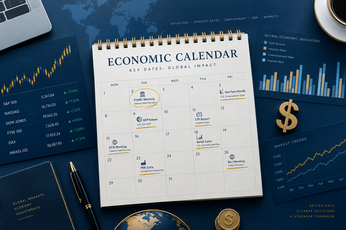 Economic Calendar: Three Months Ago Recap