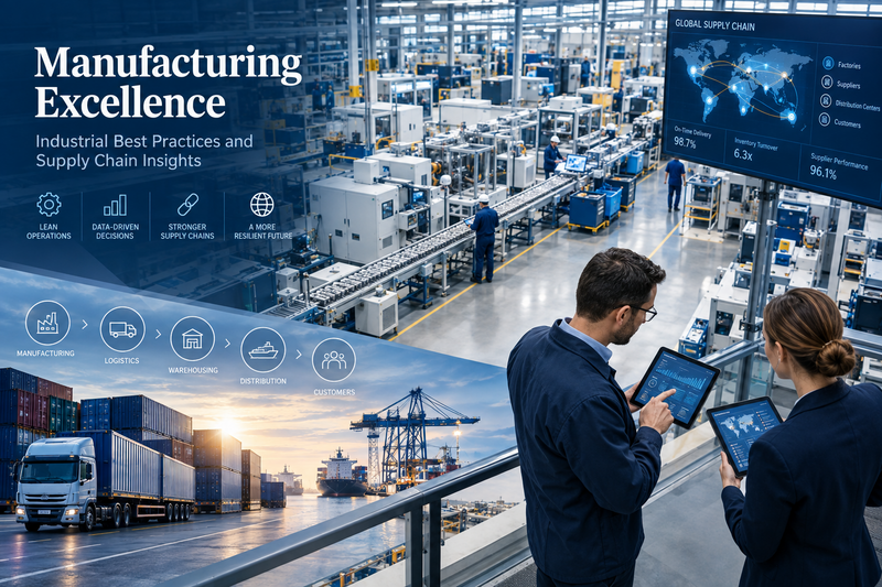 Manufacturing Excellence: Industrial Best Practices and Supply Chain Insights