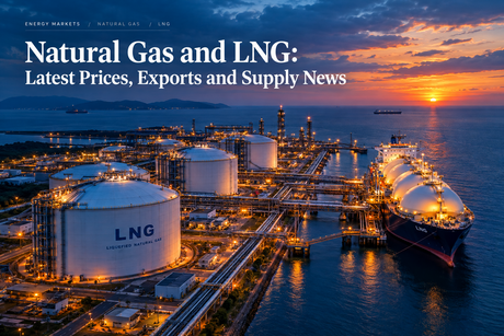 Natural Gas and LNG: Latest Prices, Exports and Supply News
