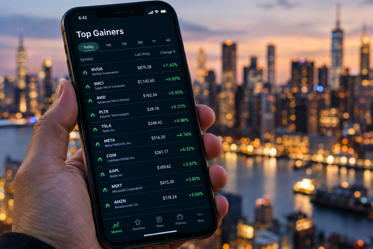 Top Gainers