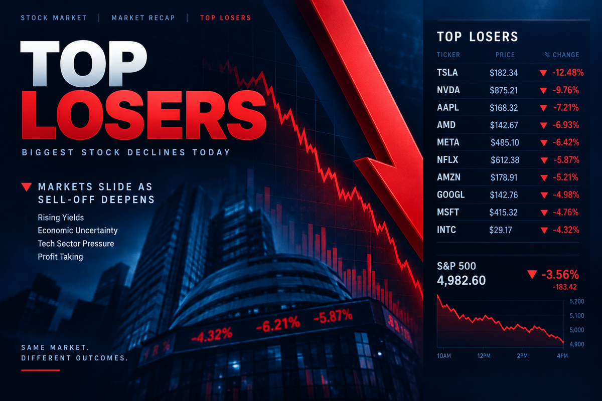 Understanding Top Losers: A Guide to Market Downturns at American Trading Network