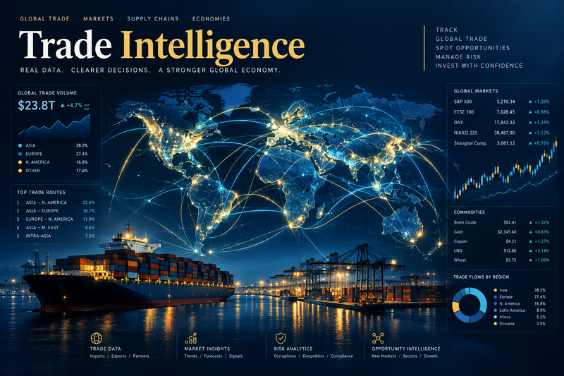 Trade Intelligence: Strategic Insights for Global Commerce