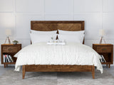 Retro Wood 3-pc Bedroom Set