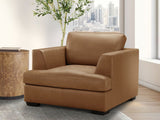 Lisbon Leather Armchair - Camel