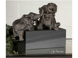 Abbyson Home Paulie Bronze Figurines