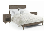 Retro Wood 3-pc Bedroom Set