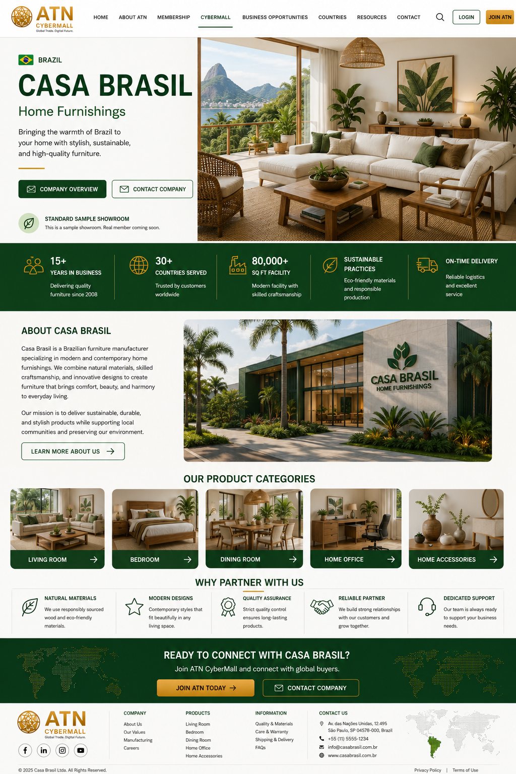 Casa Brasil - Upcoming ATN showroom design preview