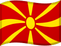 North Macedonia flag