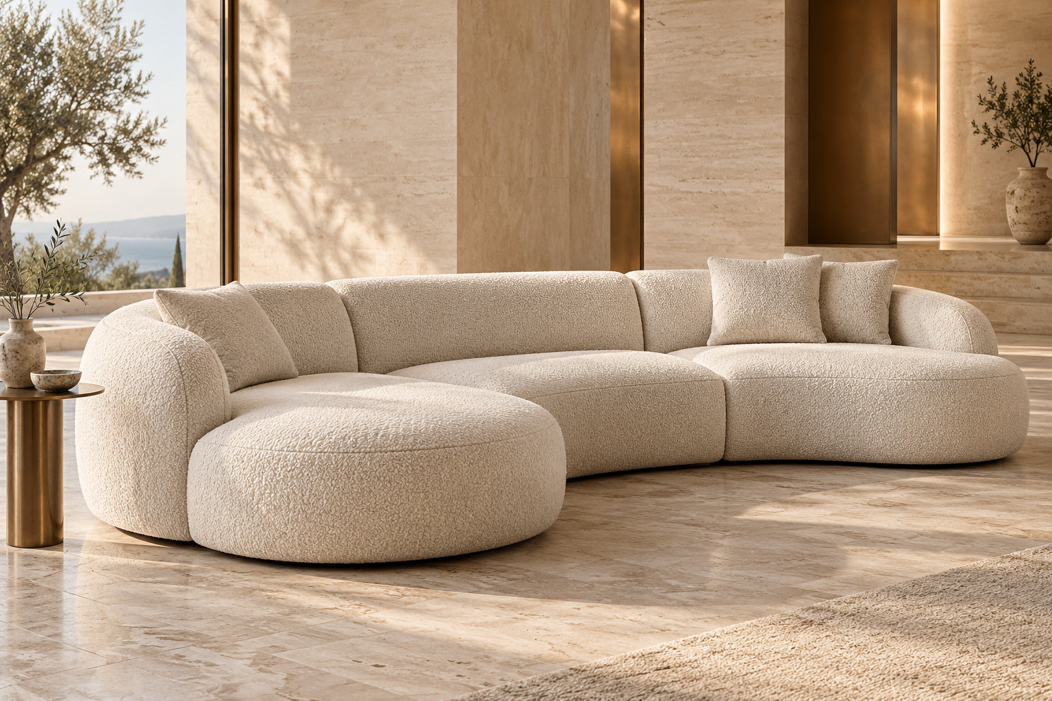 Sculptural Modular Sofa